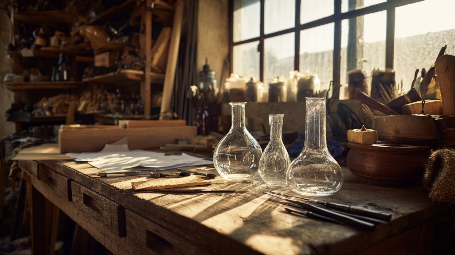 Artisans et designers innovants réinventant le monde du vin avec de nouveaux outils et influences