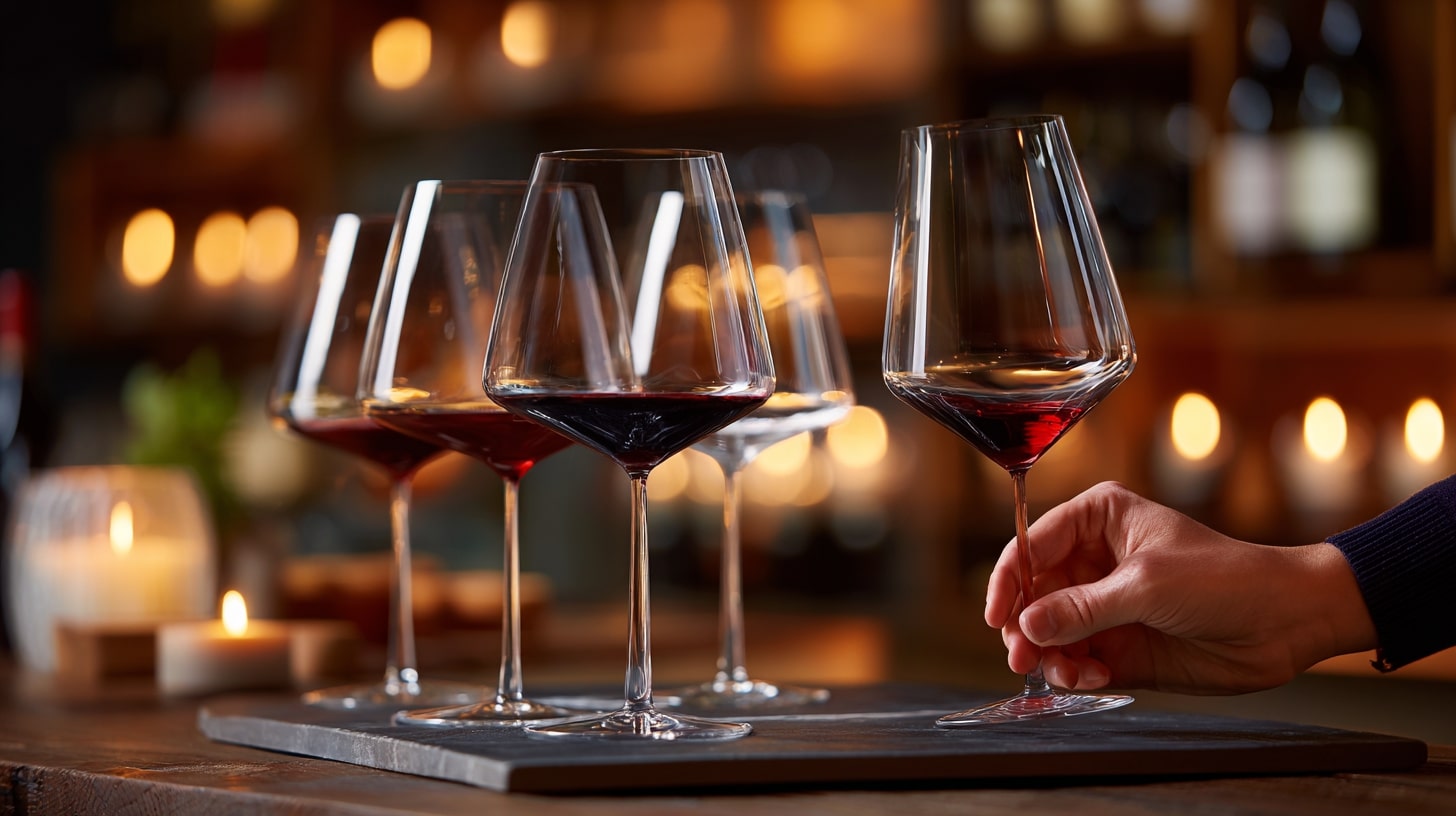 Verres à dégustation multisensorielle au design ergonomique pour révéler arômes et sensations